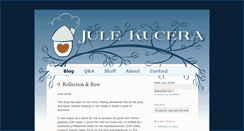 Desktop Screenshot of julekucera.com