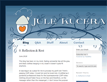 Tablet Screenshot of julekucera.com